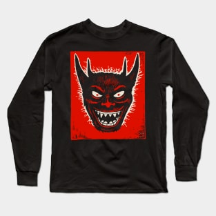 Lino Cut Devil Long Sleeve T-Shirt